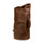 High quality dark brown full grain leather Dave's Deal Tumbled Military Duffle Bag-Dark Coffee Brown interior view - Saddleback Leather