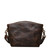 High quality the medium Lanita Crossbody in Dark coffee- back