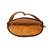High quality the inside view of the fanny leather bag in tan