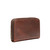High quality back view of the Lanita Thin leather wallet in red brown