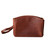 High quality red brown full grain Suzette's Steals Leather Organizer Clutch Chestnut front view - Saddleback Leather