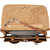 High quality leather briefcase interior that fits a 16" laptop.