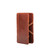 High quality the front of the red brown large leather magic wallet. Made by Saddleback