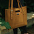 High quality brown full grain Everyday Leather Tote front view - Saddleback Leather