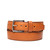High quality natural leather Italian Dress Belt in English Tan by Saddleback.