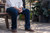 This is a lifestyle image of the barefoot slip-on shoe