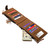 High quality the Leather Long Wallet in open view with content
