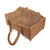 High quality inside view of our range and tool leather tote in light brown