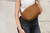 High quality tan full grain leather Suzette's Steals London Sling Small - Tobacco alternate angle - Saddleback Leather