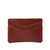 This is the back view of the Newton front pocket wallet in reddish brown