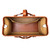 This is the inside view of the Taylor Duffle Bag in tan