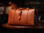 High quality this is lifestyle image of the Taylor leather Duffle Bag