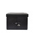 High quality front view of the Churchill leather Case in black