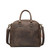High quality black full grain Suzette's Steals Professional Leather Satchel - Black side view - Saddleback Leather