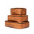 High quality set of three packing cubes back