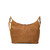 womens hobo purse front view tobacco