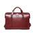 High quality back view of the Spurgeon leather Briefcase in reddish brown