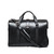This is the front view of the Spurgeon Briefcase in black