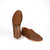High quality tan full grain leather Dave's Deals Barefoot Slip-on Shoe - Size 11 - Tobacco front view - Saddleback Leather