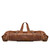 High quality burnt sausage large travel leather backpack, rolled