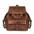 Burnt sausage large travel backpack, front