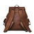 Burnt sausage large travel backpack, back