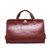 This is the back view of the Wesley Deep Pocket Duffle in Italian Reddish Brown Leather