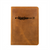 High quality full grain Leather Portfolio - Toronto Blue Jays World Series front view - Saddleback Leather