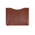 High quality full grain leather 16" Horizontal Laptop Sleeve detail view - Saddleback Leather