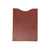 High quality full grain leather 14" Vertical Laptop Sleeve alternate angle - Saddleback Leather
