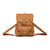 High quality full grain Front Pocket Leather Backpack - Pittsburgh Pirates front view - Saddleback Leather