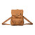 High quality full grain Front Pocket Leather Backpack - Seattle Mariners front view - Saddleback Leather
