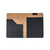 High quality full grain Medium Leather Portfolio alternate angle - Saddleback Leather