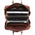 This is the product inside the filled image of the woman's business satchel in dark brown