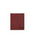 High quality front view of the Silverback Large Bifold leather Wallet in reddish brown
