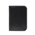 High quality front image of the Silverback Slim Bifold leather Wallet in black