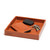 High quality our new valet tray redesinged in the new color of english tan