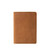 This is the front view of the light brown medium portfolio