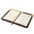 This is the lifestyle view of the Moleskine cover in tan