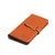 High quality closed view of the Silverback Big leather Wallet in light tan