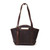 This is the front image of the New Classic Tote in dark brown
