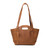 This is the front view of the new classic tote in light brown