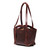 This is the side image of the New Classic Tote in reddish brown
