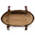 This is the inside image of the New Classic Tote in dark brown