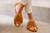 This is the lifestyle image of the martha sandals