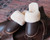 Dave's Deals Women's Sheepskin Slippers  - NEW DESIGN - Size 10 - Dark Coffee Brown