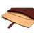High quality full grain leather Dave's Deals Silverback Document Holder - Oxblood interior view - Saddleback Leather