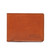 High quality tan full grain leather Dave's Deals William Penn Bifold Wallet - English Tan front view - Saddleback Leather
