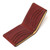 High quality full grain leather Dave's Deals William Penn Bifold Wallet - Oxblood interior view - Saddleback Leather