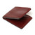 High quality full grain leather Dave's Deals William Penn Bifold Wallet - Oxblood front view - Saddleback Leather